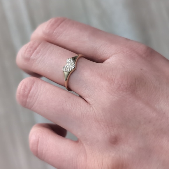 NWT Gorjana Gold Heart Ring - Picture 16 of 16